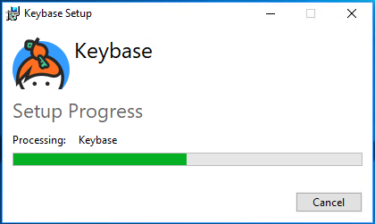 Keybase Installing