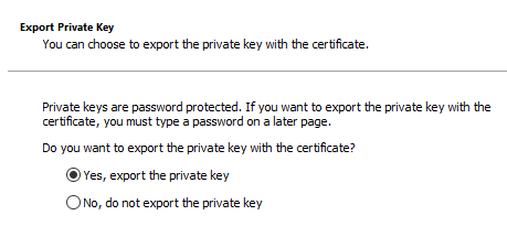 Export CA Certificate for Backup