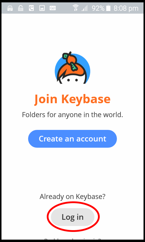 Keybase on your phone