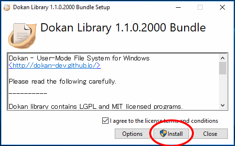 Install Dokan