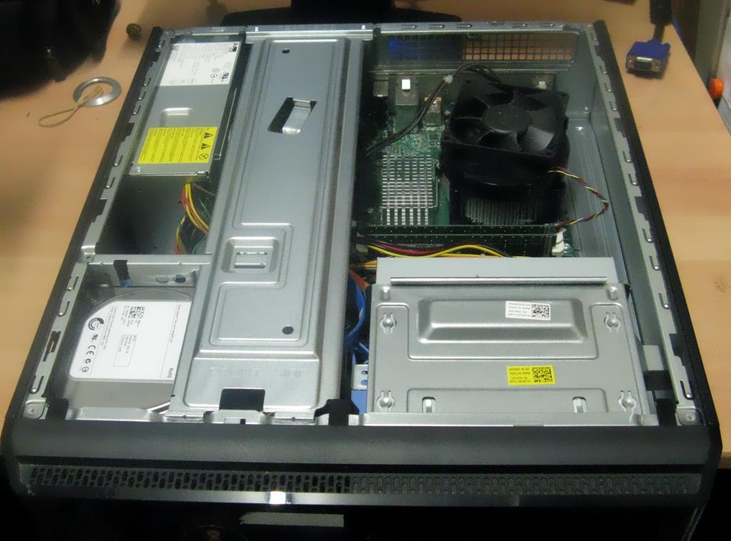 Dell Vostro 230 Inside Before Upgrade