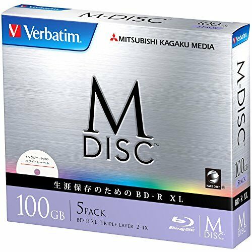 There's aren't the actual BluRay M-Discs we'll use, but close enough