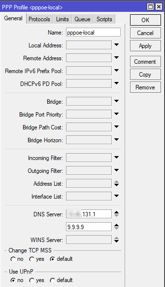 PPPoE Server on Mikrotik | Murray's Blog