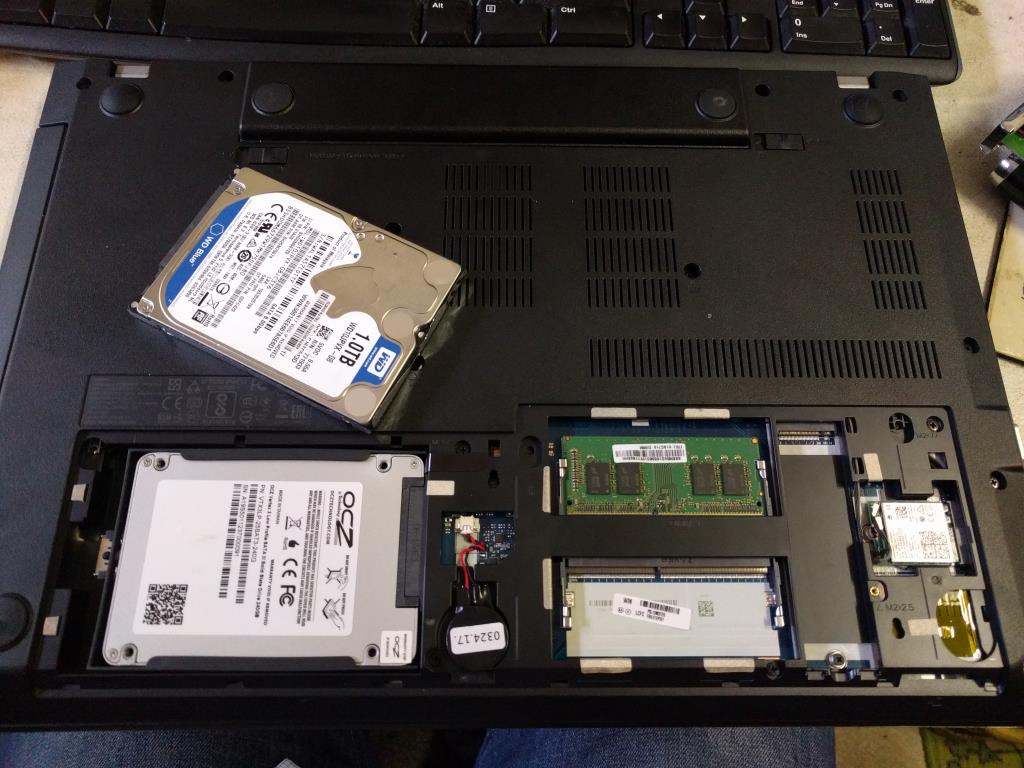 Out with the HDD, in with the SSD!